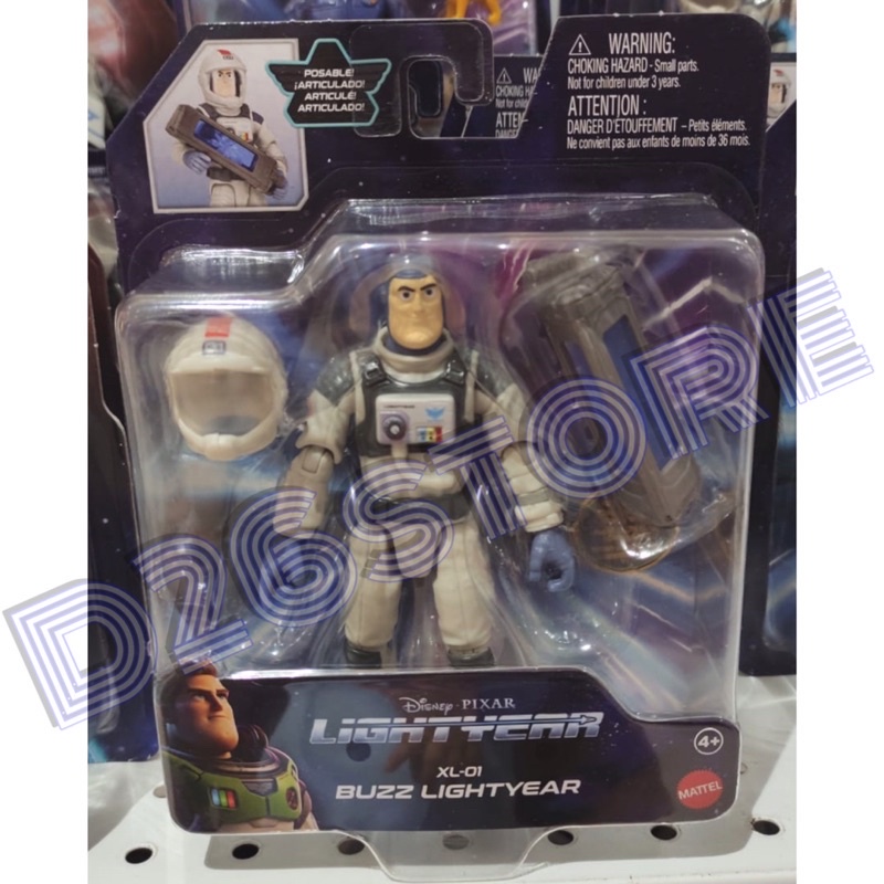 Mainan Action Figure Buzz Lightyear Space Ranger Alpha Lightyear Astronaut suit Movie MATTEL ORI