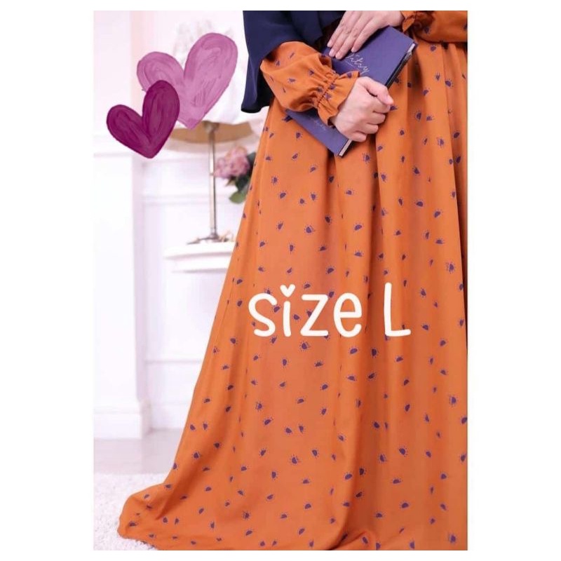 SUNNY GINGER DITSY SIZE L