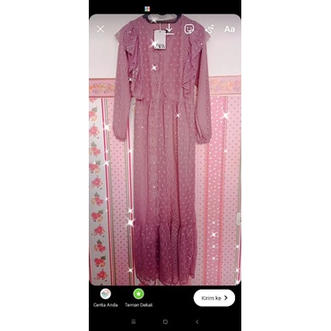 gamis brukat malika