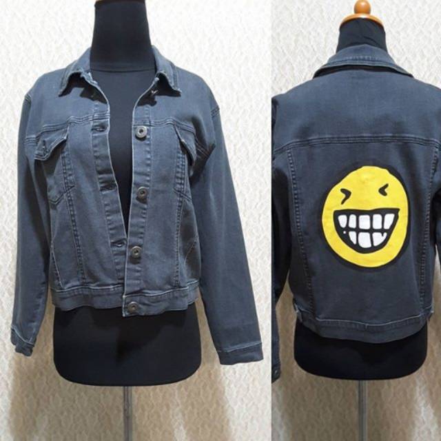 Colorbox Smiley Jeans Jacket