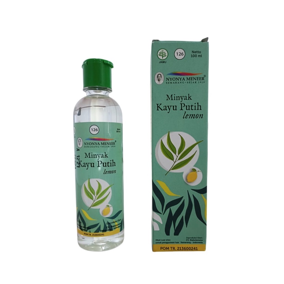 Minyak Kayu Putih Lemon Nyonya Meneer 100ml