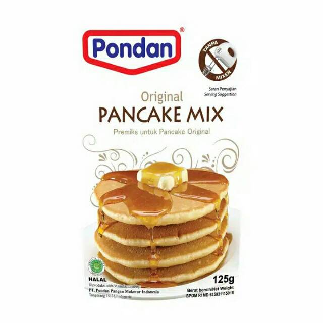 

Pondan Pancake Original 125gr