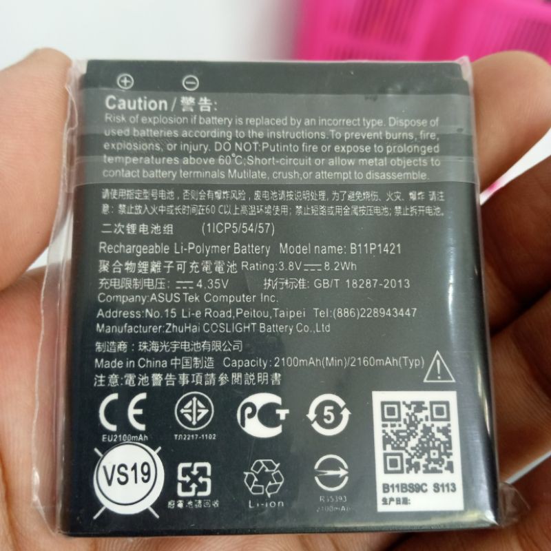 Batrai batre battery ASUS ZENFONE C _B11P1421 Baterai Handphone Batere Asus