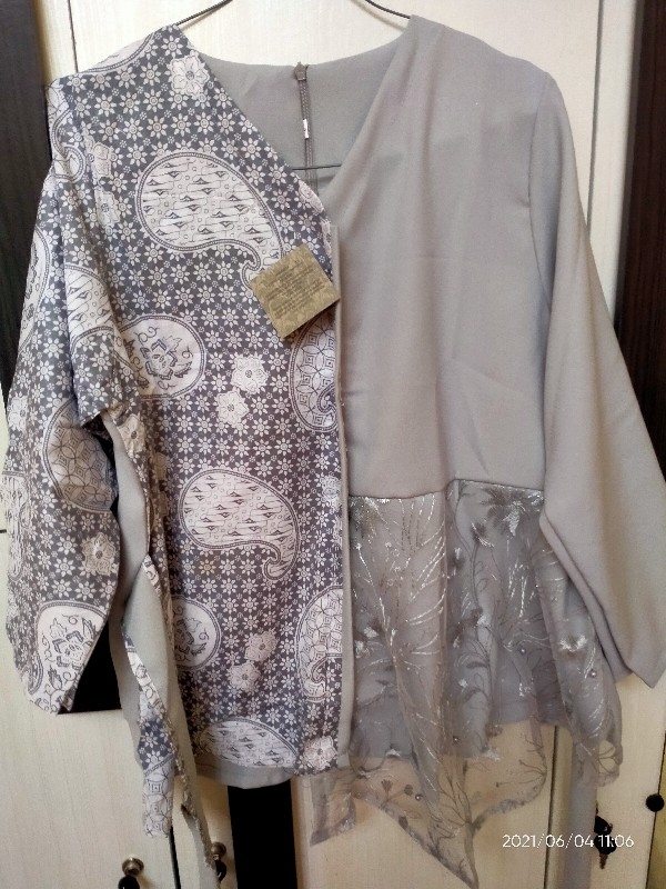 Baju Batik Wanita Modern Monalisa Genes M,l,xl,xxl Asli Pekalongan