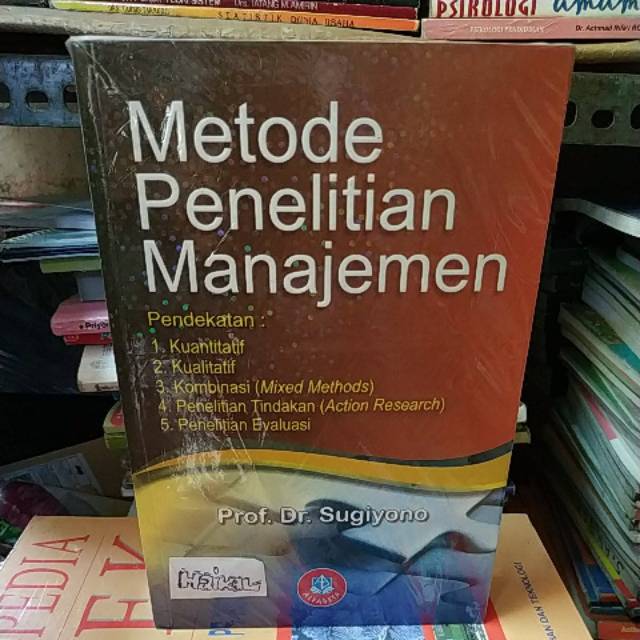 Buku Metode Penelitian Manajemen Sugiono Shopee Indonesia