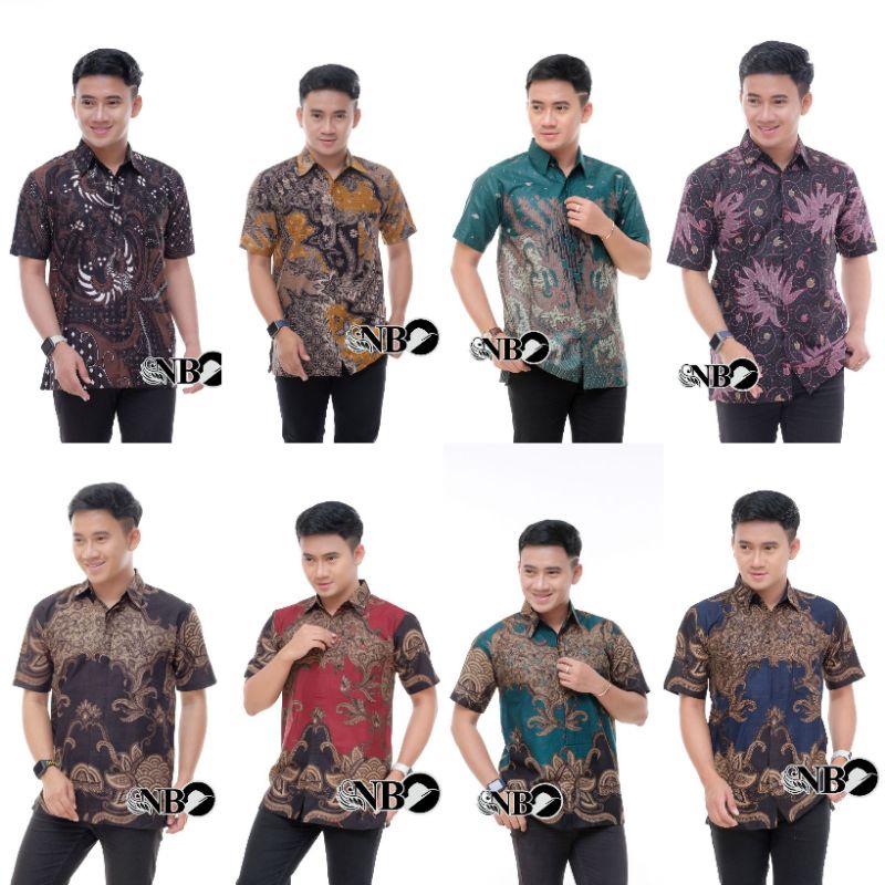 LIMITED STOCK!! HEM BATIK PRIA/COWOK LENGAN PENDEK M L XL XXL