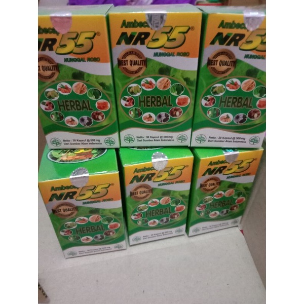 AMBECAP NR 55 ISI 30 KAPSUL ORIGINAL HERBAL