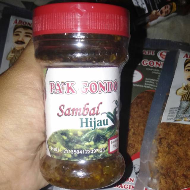 

Sambal Hijau Pak Gondo