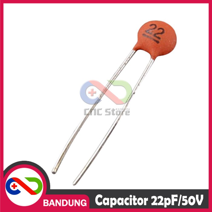 20PCS Capacitor Kapasitor Ceramic Keramik 22 22pF 22pF/50V