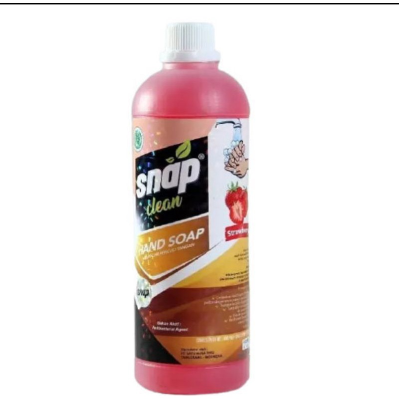 sabun cuci tangan hand soap snap clean 1L