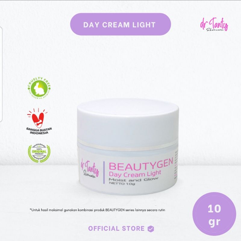 Jual Beautygen Day Cream Light with Sunscreen Moisturizer and Glowing