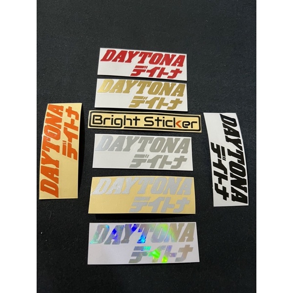 STICKER DAYTONA JEPANG CUTTING