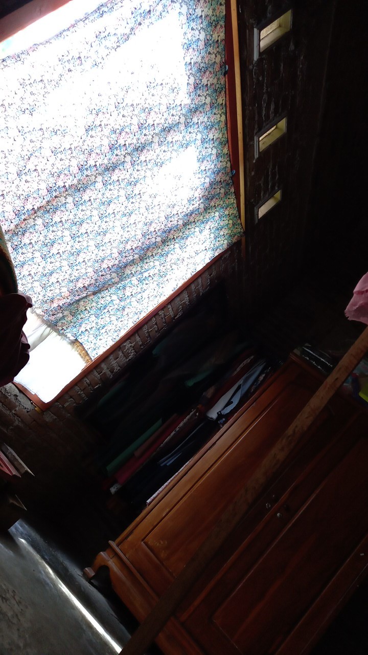 Kemeja Batik Pria Lengan Panjang Slimfit Premium Motif Bunga Biru Tua Dark Blue 722972 Cap 72