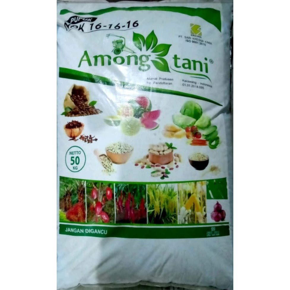 Pupuk NPK AMONG TANI 16 16 16 @1KG