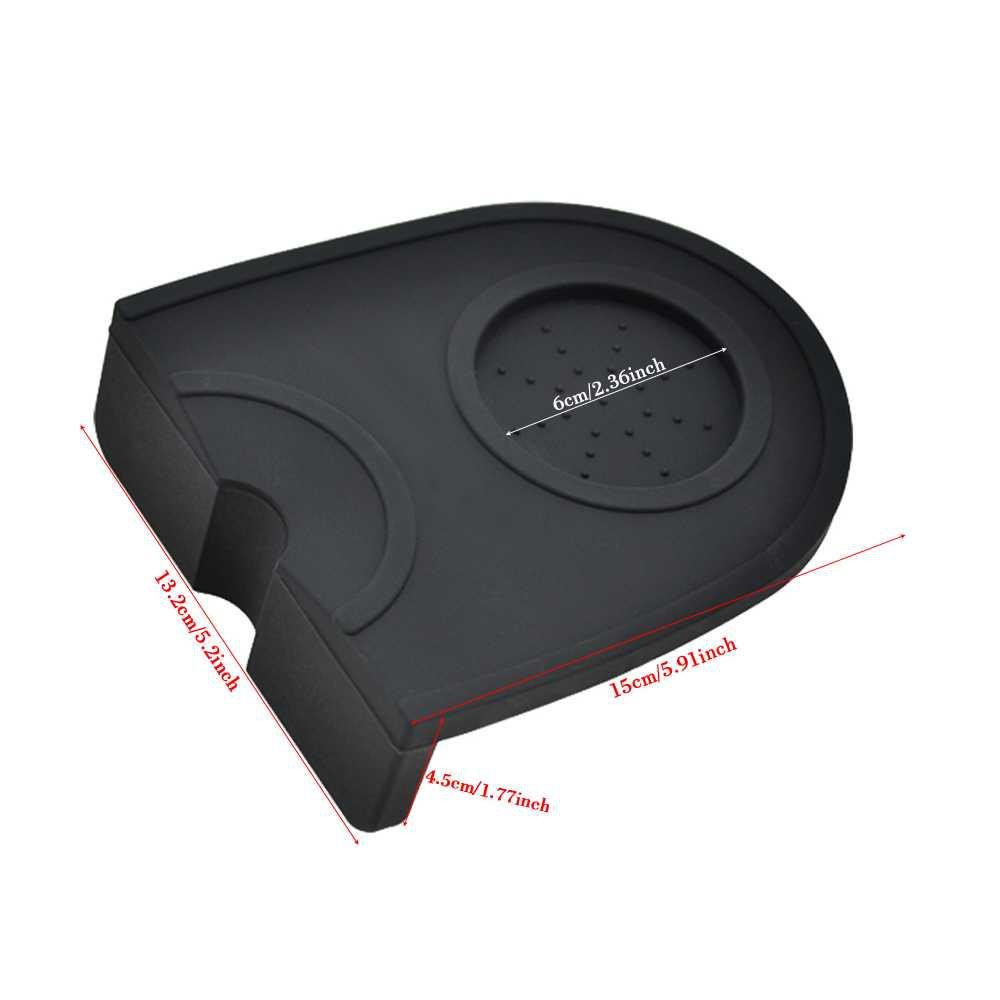 BROTHERNEMCO Silicone Holder Mat Tamper Kopi Espresso Barista - 0310 [Hitam]