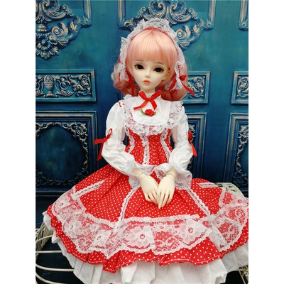 Baju Boneka Dollfie Dream DD / BJD / Smart Doll Ukuran 1/3 / Baju Ball Jointed Doll Import Lucu