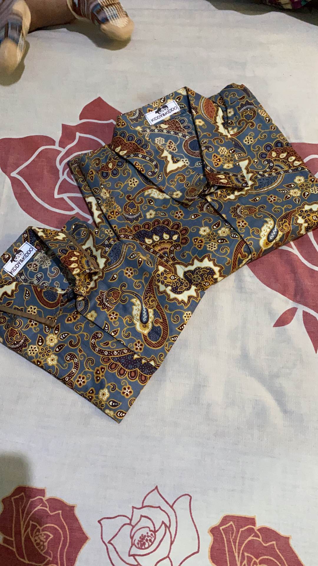 Kiddy & Kiddo & Kiddyandkiddo Eston Brown Batik Shirt