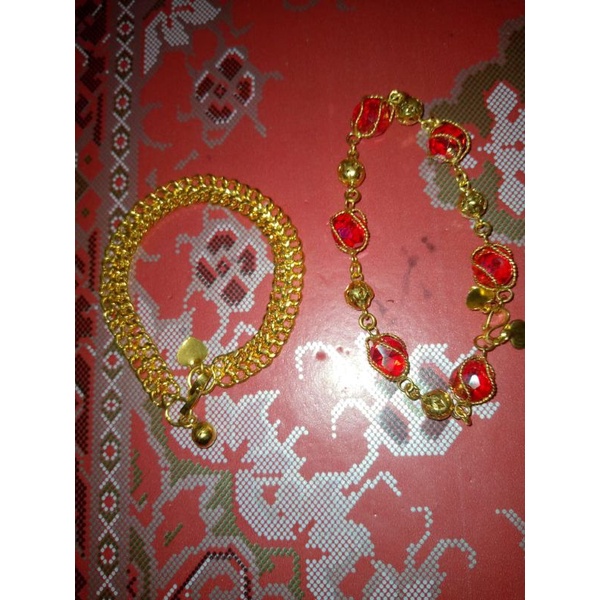 gelang_lapismas_sasap& gelang_lapismas_merah_delima