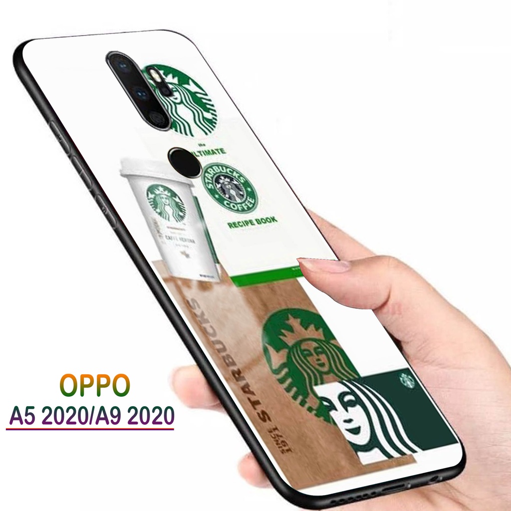 Softcase Glass Kaca OPPO A5 2020, A9 2020 - Casing HP OPPO A5 2020, A9 2020 [ S52 ].