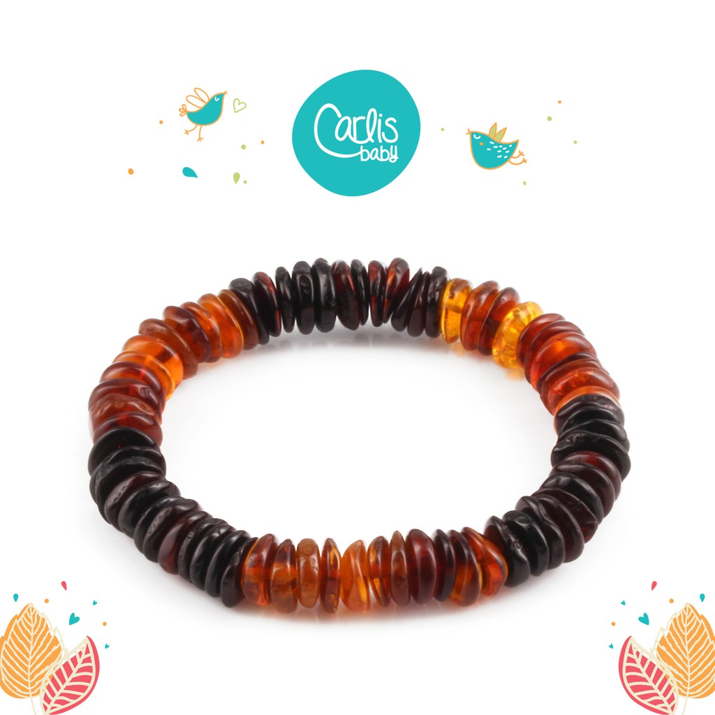 (CCE76, CCE86) Gelang Baltic Amber Dewasa By CARLIS BABY