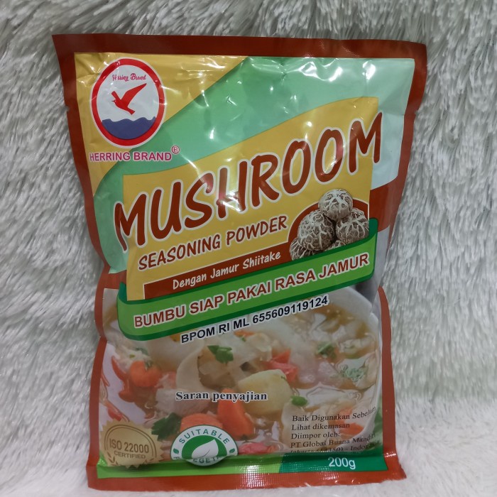 

Mushroom Seasoning Powder 200gr/ Kaldu Jamur Shitake 200gr
