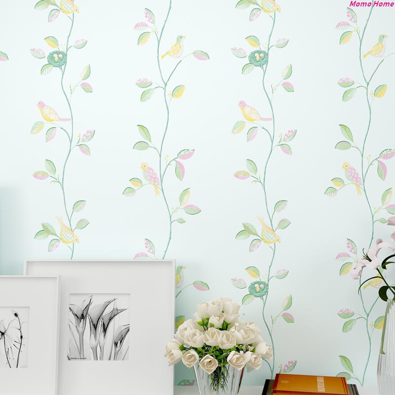 Wallpaper Bunga Romantis Yang Indah Modern Cina Wallpaper Bunga