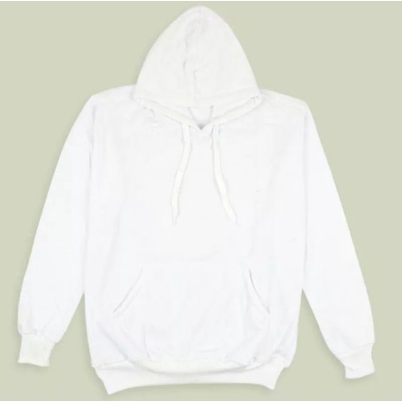 Sweater Hoodie polos big jumbo size XXL-XXXL-XXXXL-XXXXXL- PRIA - WANITA CREAM