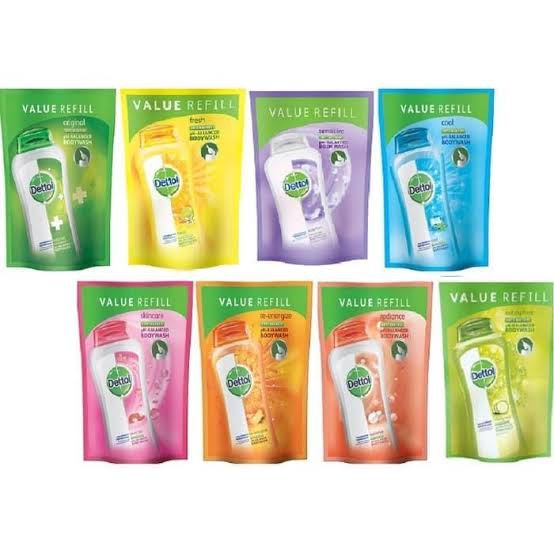 ❤ORIGINAL❤ DETTOL BODY WASH REFILL 410gr | Sabun Mandi Cair Anti Bakteri