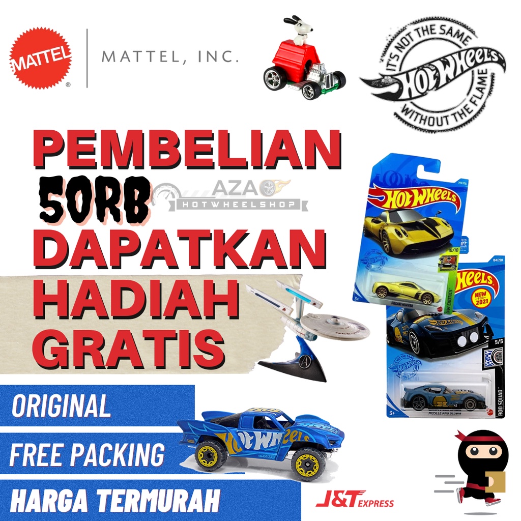 BEST SELLER (4/10)| Bebas Pilih Promo Termurah Diecast Hot Wheels Curah Real Car Fantasy Murah Diskon Discount HW Hotwheels Mobil Mainan Anak Termurah Original Mattel 100%