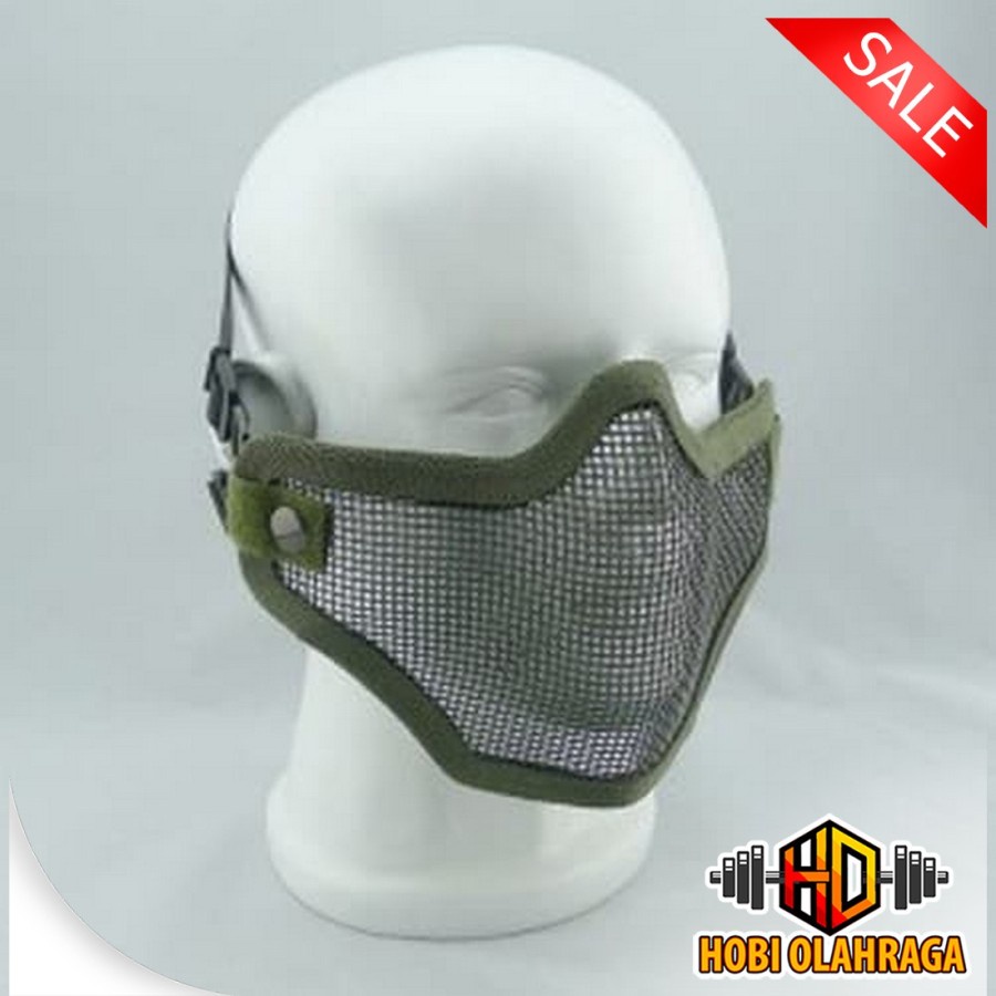 Masker Pelindung Wajah Saat Bermain Air Softgun