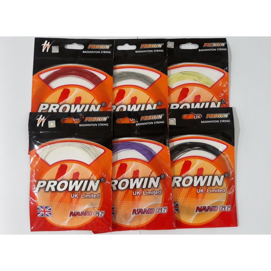 Senar Badminton Prowin Nano 66 Original