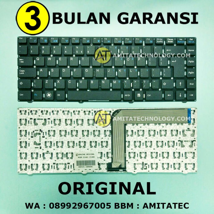 DIJAMIN BERKUALITAS  Keyboard Laptop ORIGINAL Axioo TNH TNN RNE BNE