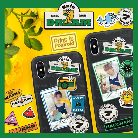 STICKER NCT DREAM Cafe 7 Dream member phone case hp laptop stiker cafe 7dream boyfie photo
