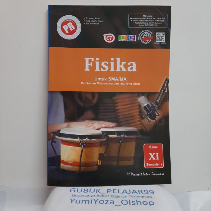 PR CT FISIKA Kelas 11 smt 2 INTAN PARIWARA Edisi 2020/2021  Original Book
