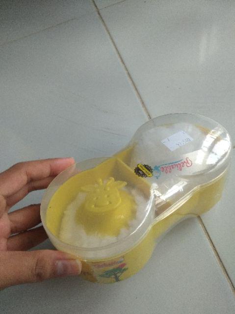 Rtb100 Reliable Tempat Bedak Double Kacamata Anti Pecah