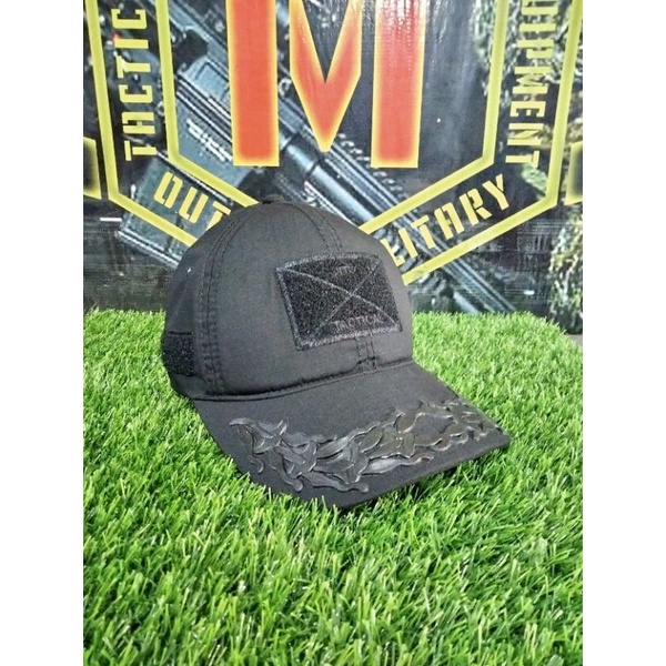 TOPI PET TACTICAL PAMEN HITAM TNI AD