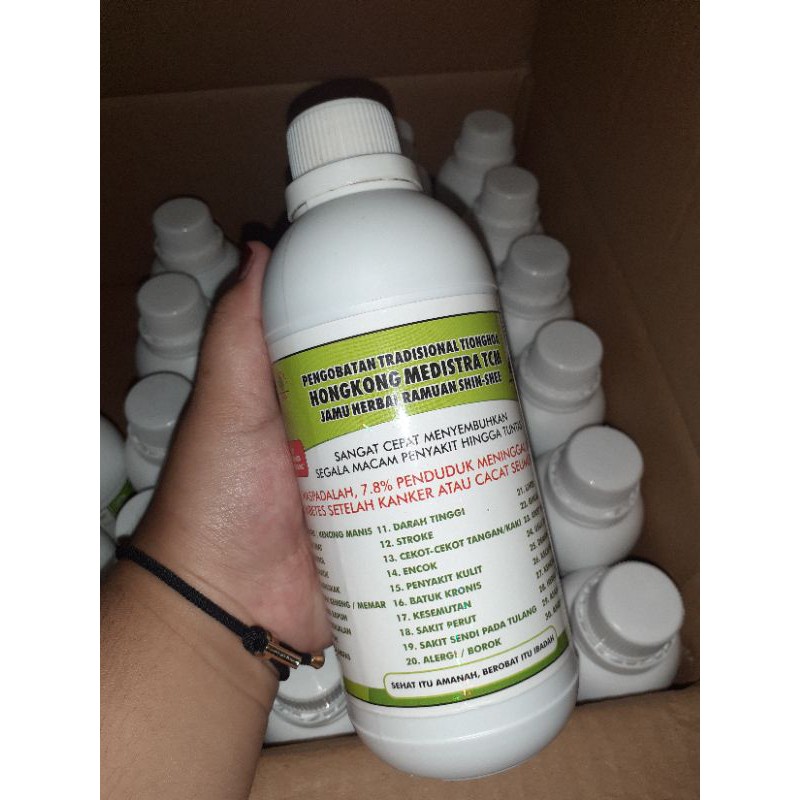 OBAT HERBAL TRADISIONAL SHIN-SHE HONGKONG MEDISTRA TCM 500 ML