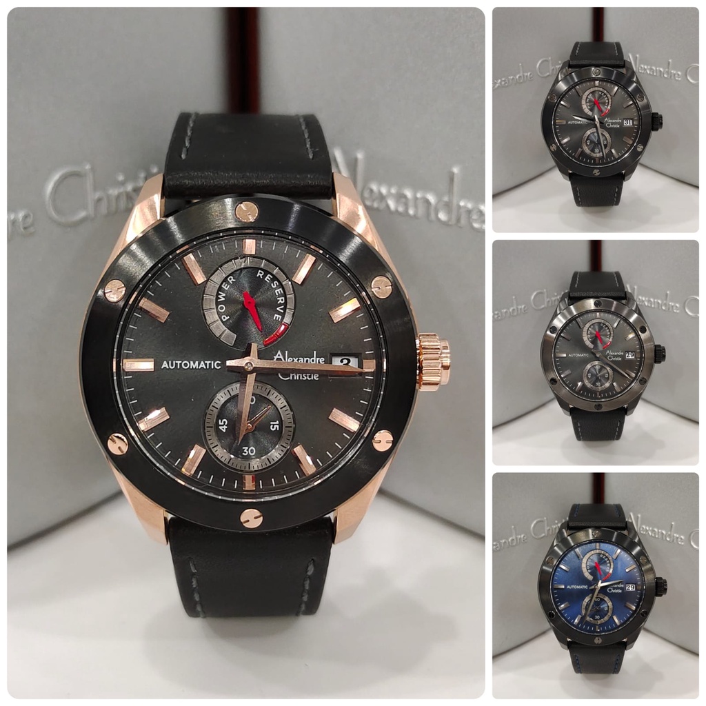 Jam Pria Alexandre Christie AC3044 AC 3044 Automatic  Original Garansi Alexander Christie