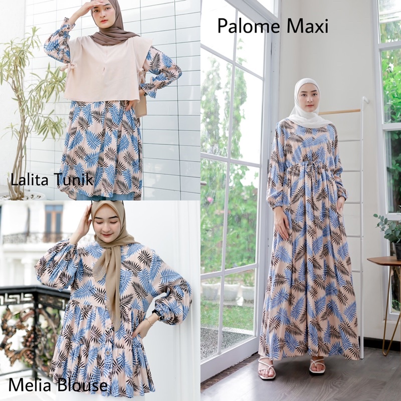 EDISI MOTIF SALEM (Gamis Bigsize, Tunik, Blouse)