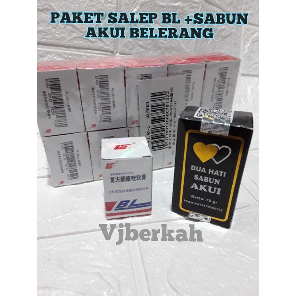 PAKET SALEP BL +SABUN BELERANG AKUI ORIGINAL