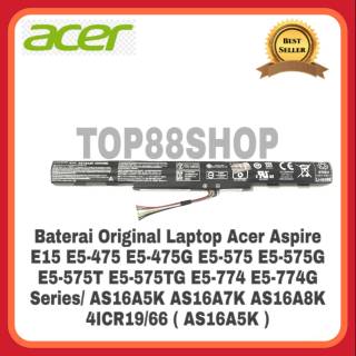  Original Baterai Laptop Acer Aspire E15 E5-475 E5-475G E5-575 E5-575G E5-575T E5-575 E5-774G Tanam