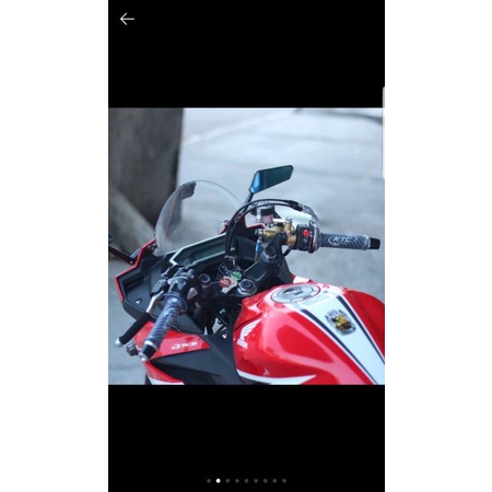 Spion Motor Circuit Tomok Model Rizoma Kaca Biru Full CNC Universal-1