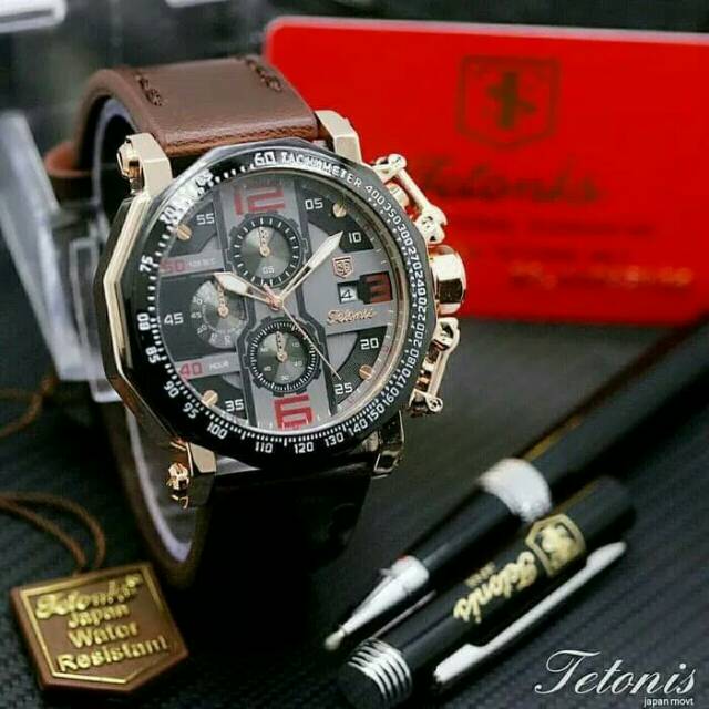 JAM TANGAN PRIA TETONIS ORIGINAL