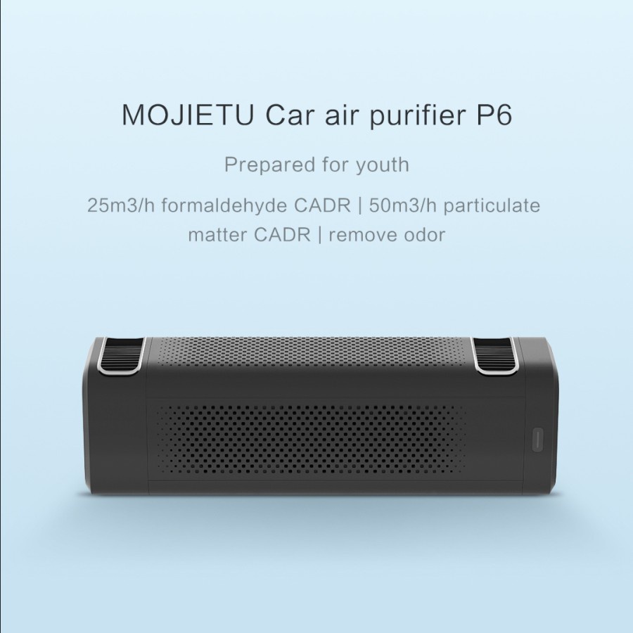 ROIDMI P6 Car Air Purifier Double Fan Circulation High-performance