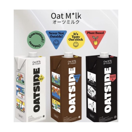 

OATSIDE MILK SUSU OAT MILK GANDUM 1 LITER D. I. YOGYAKARTA