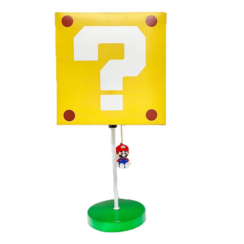 Super Mario Bros Game Lampu Malam Anime Figure Mario Lamp USB Charging LED Night Light Lampu Meja Kamar Tidur