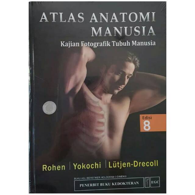 ORIGINAL Atlas Anatomi Manusia edisi 8 - Rohen Yokochi