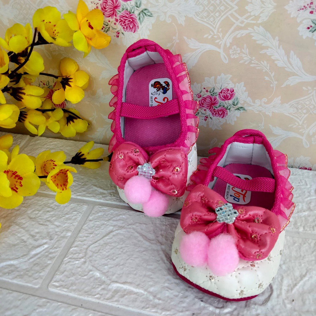 [TAMAN SEPATUKU] SEPATU TRENDY MURAH PREWALKER ANAK PEREMPUAN 0-12 BULAN FPX15