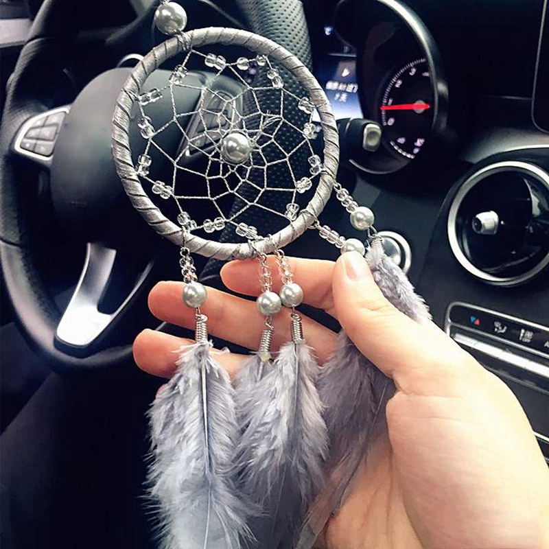 Dream Catcher Car Pendant | Gantungan Pajangan Depan Kaca Spion Tengah Hiasan  Dekorasi Mobil