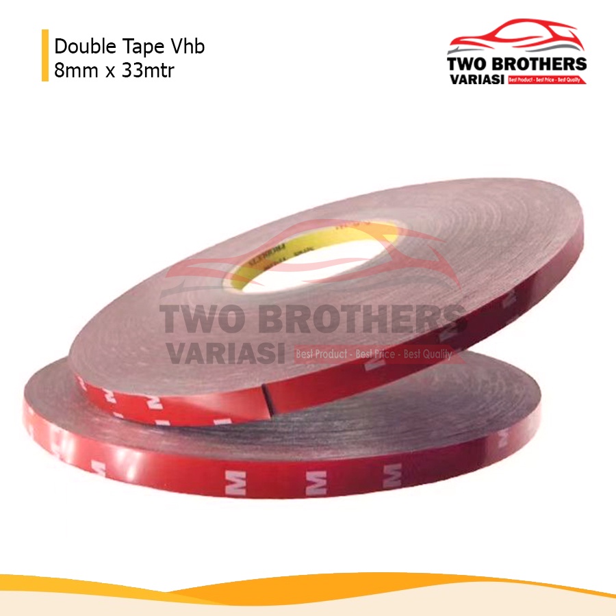 Double Tape Vhb 8mm x 33mtr serupa 3M